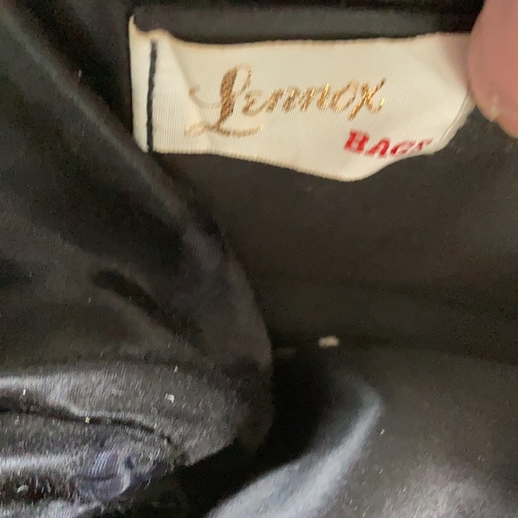 Vintage Lennox black purse - Picture 5 of 7